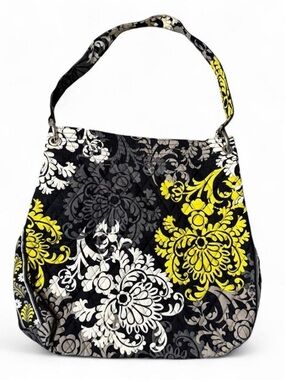Vera Bradley retired Baroque Quilted Floral Shoulder Bag Purse Cottagecore